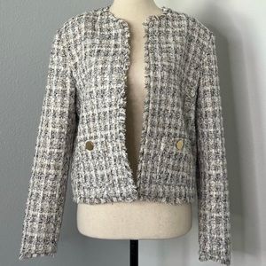 Ivory Tweed Jacket